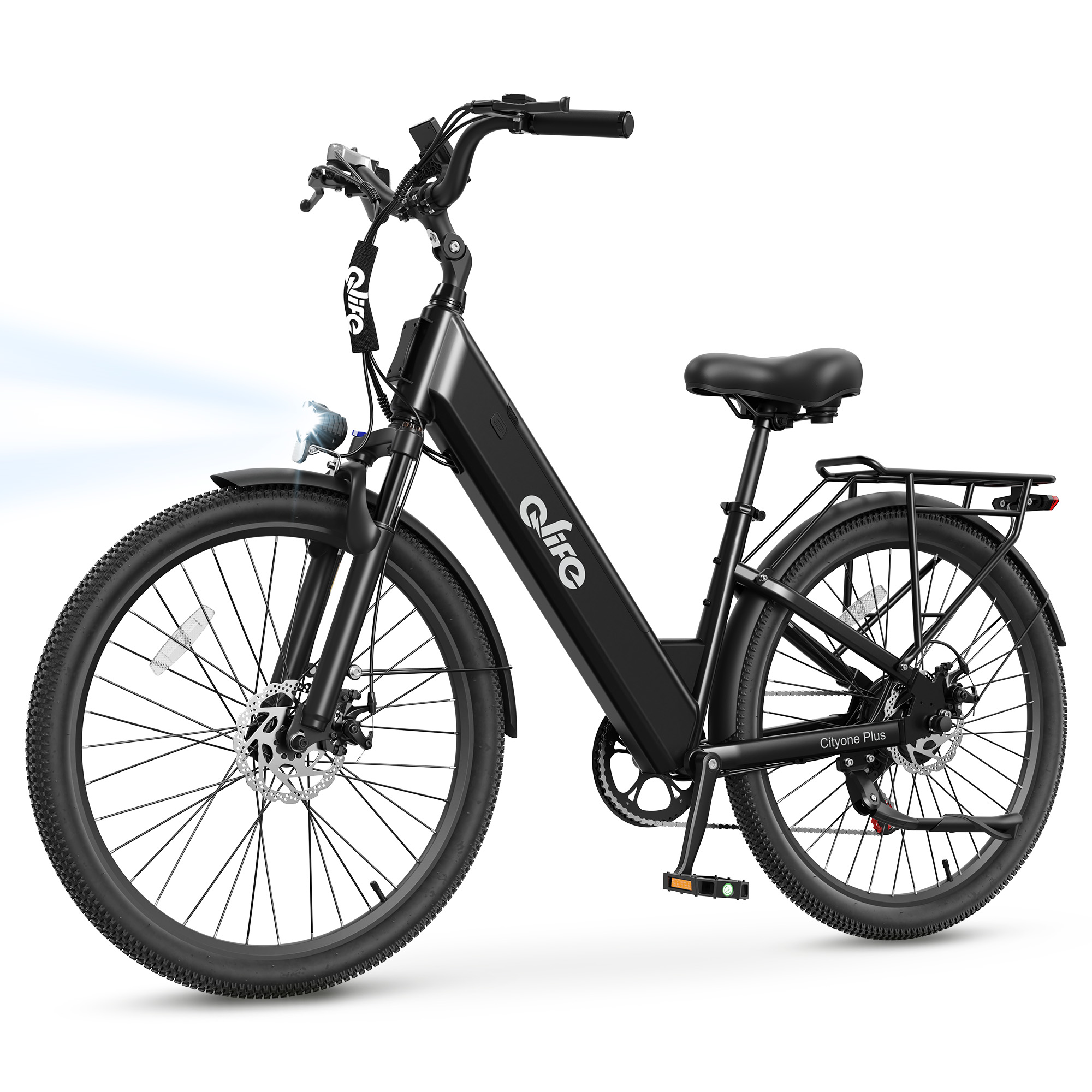 Tech Q - Bicicletta Elettrica Qlife Cityone Plus St