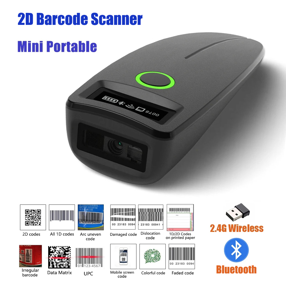 Document Scanner Portable - Lettore di codici a barre 2D