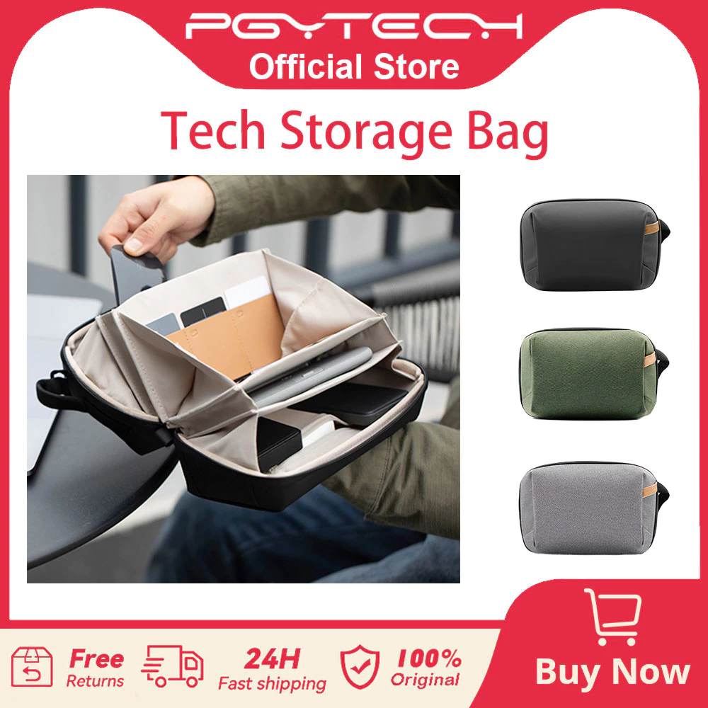 Tech Accessories Organizer Pouch - PGYTECH Custodia per accessori tecnologici Borsa