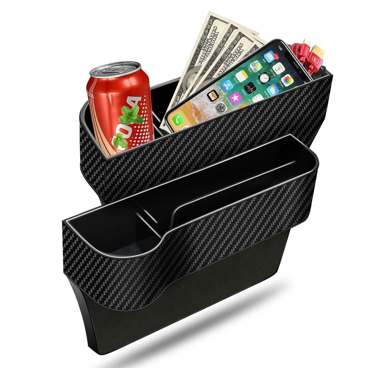 Useful Tech Accessories - Scatola portaoggetti per il vano tra