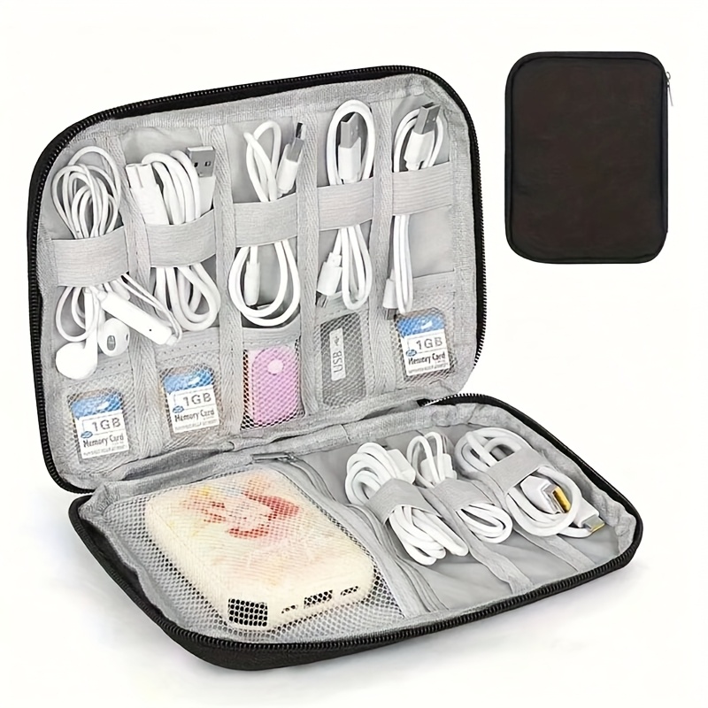 Tech Accessories Travel Organizer Pouch - 1 custodia da viaggio per organizer