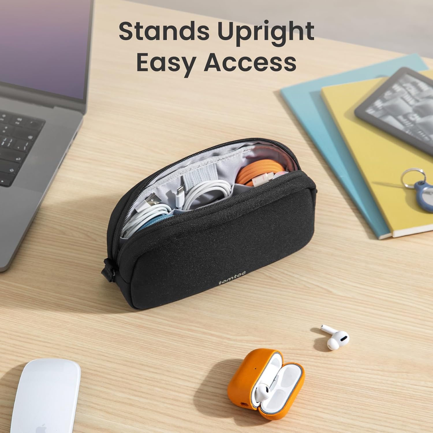 Tech Accessories Travel Organizer Pouch - Organizer Elettronico da Viaggio, Custodia Impermeabile