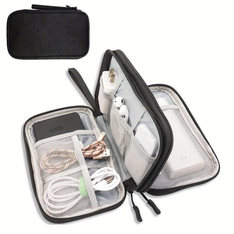 Travel Cable Organizer - Borsa organizer da viaggio, custodia multi-tasca,