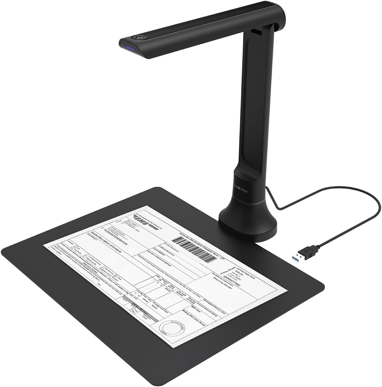 Document Scanner Portable - VIISAN DB8401 Fotocamera per Documenti 16MP
