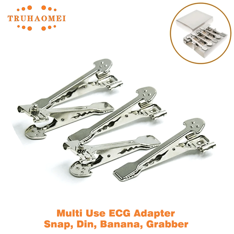 Useful Tech Accessories - Elettrodi Veterinari Multifunzione: Clip Adattatore ECG