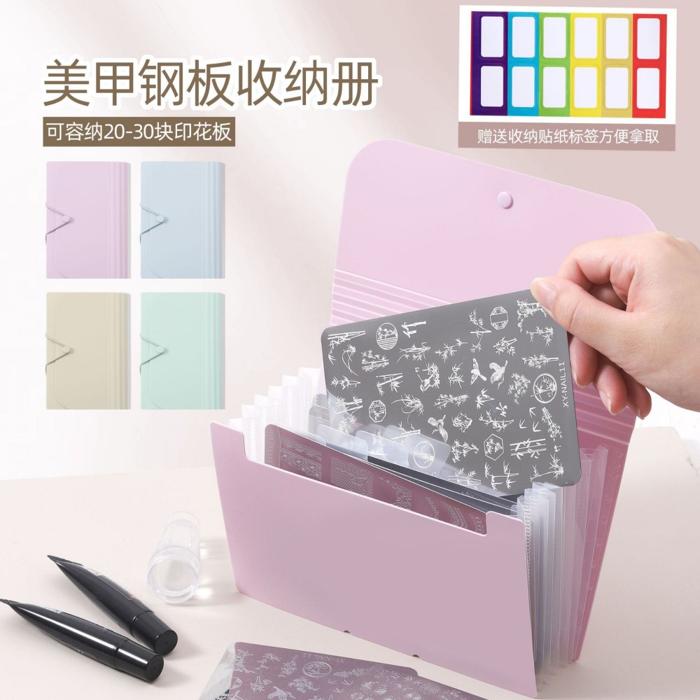 Document Scanner Portable - Cartella portadocumenti a fisarmonica multistrato di