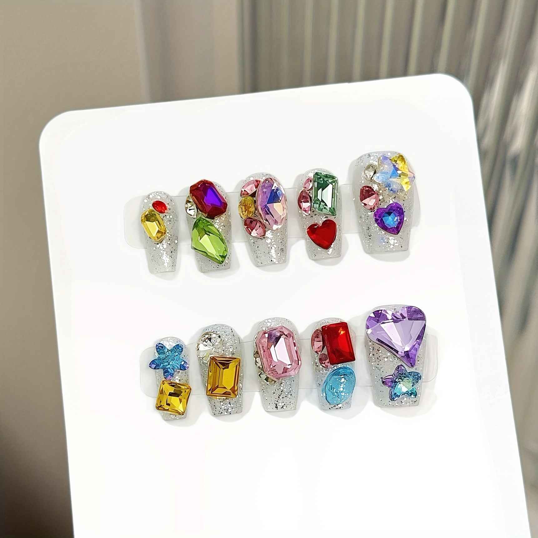 Hi Tech Accessories - 10 pezzi di accessori di pietra