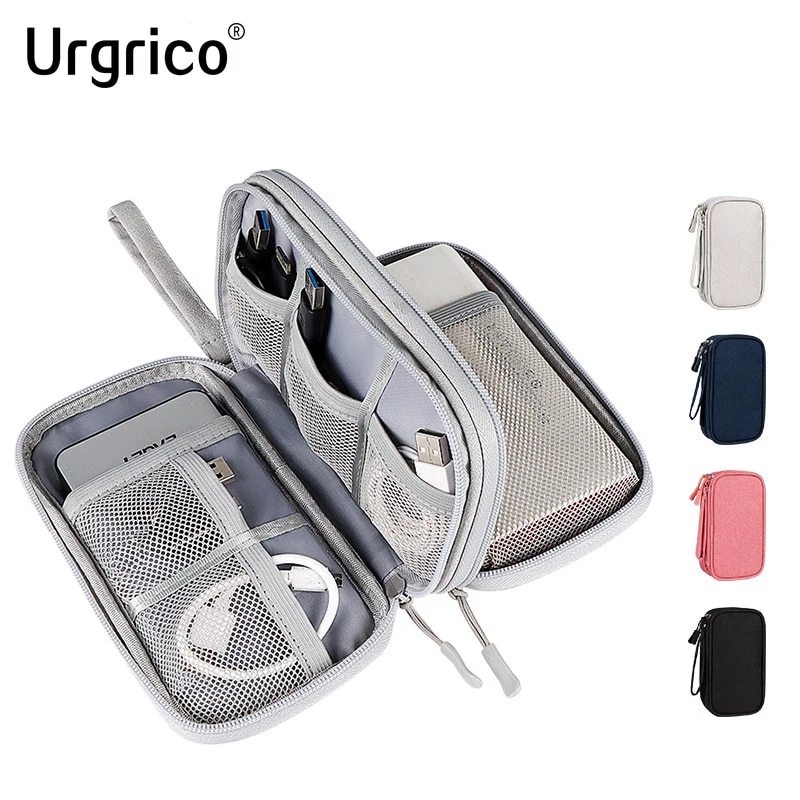 Travel Cable Organizer - Borsa per il trucco multifunzionale, custodia