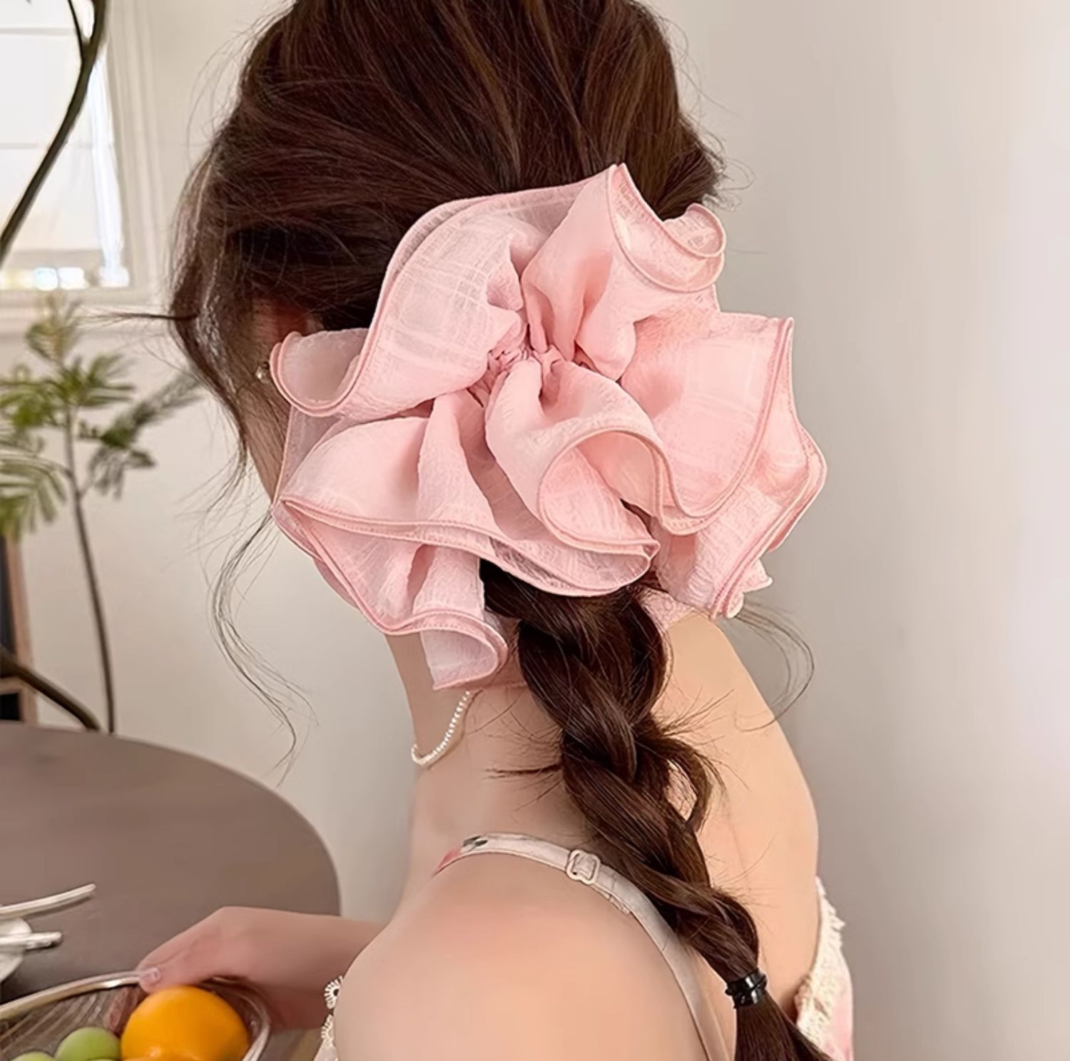 Hi Tech Accessories - Fascia per capelli rugosa multistrato per