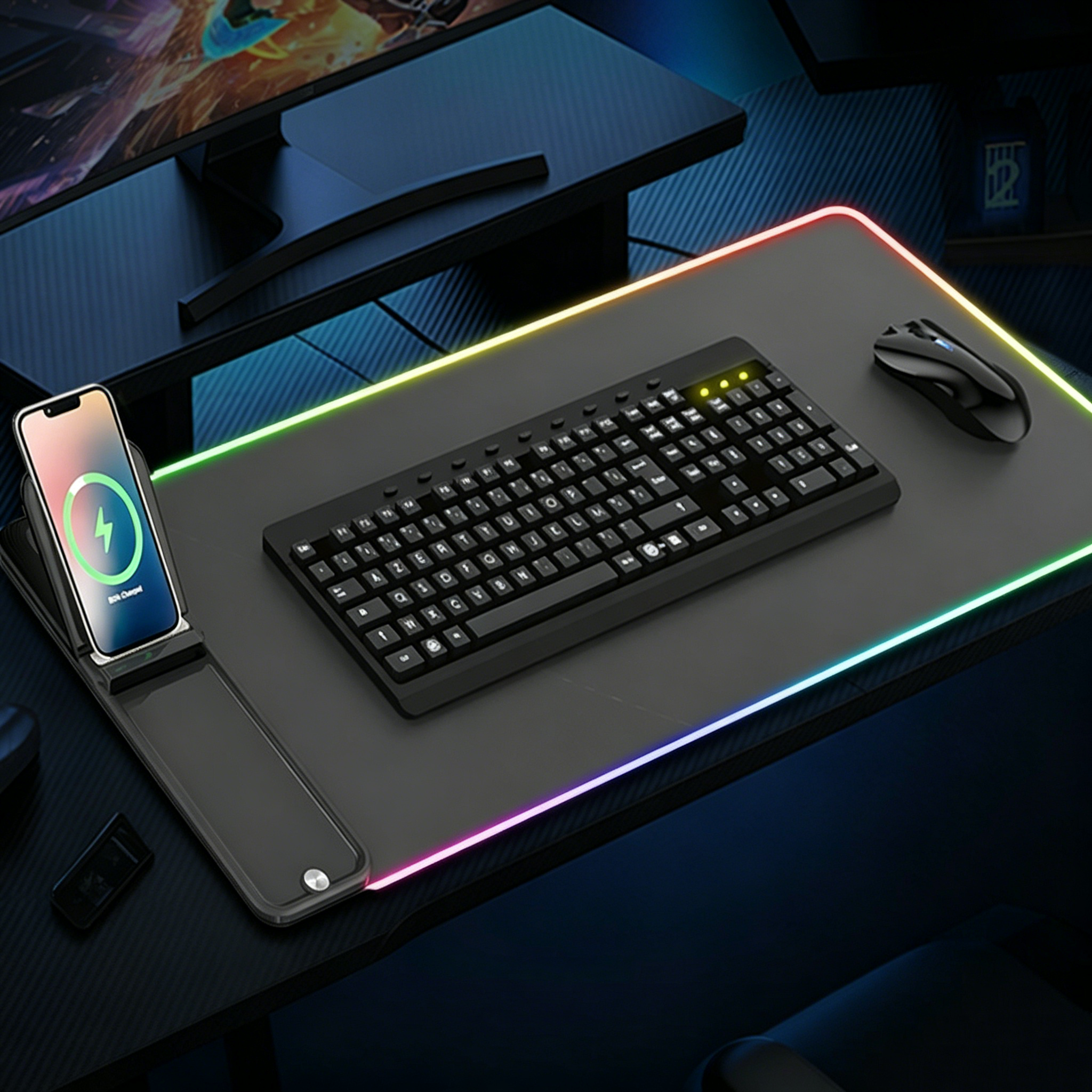 Mouse Charging Pad - Tappetino Mouse H18 15W con Ricarica