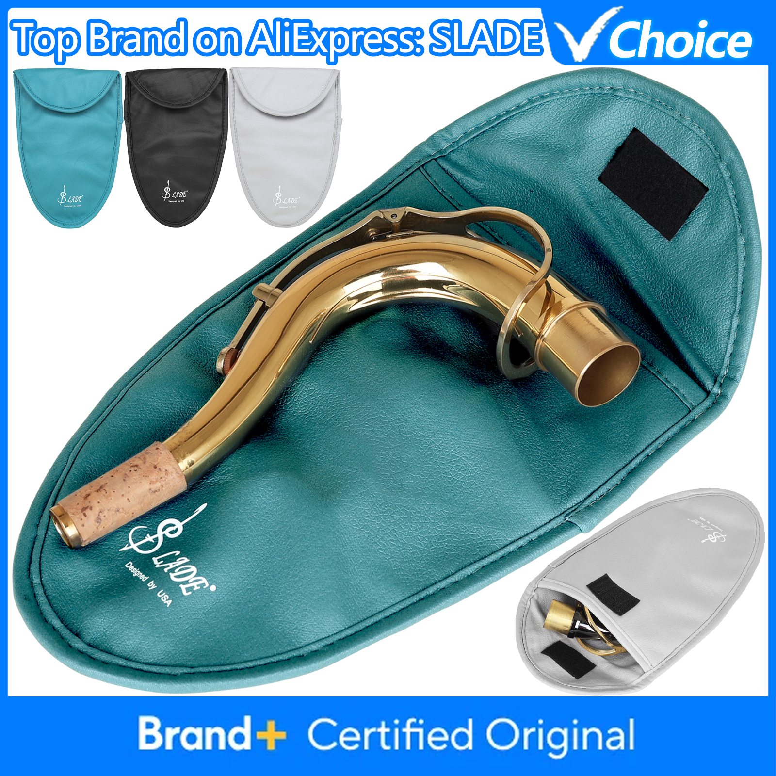 Tech Accessories Organizer Pouch - Borsa per Collo di Sassofono SLADE