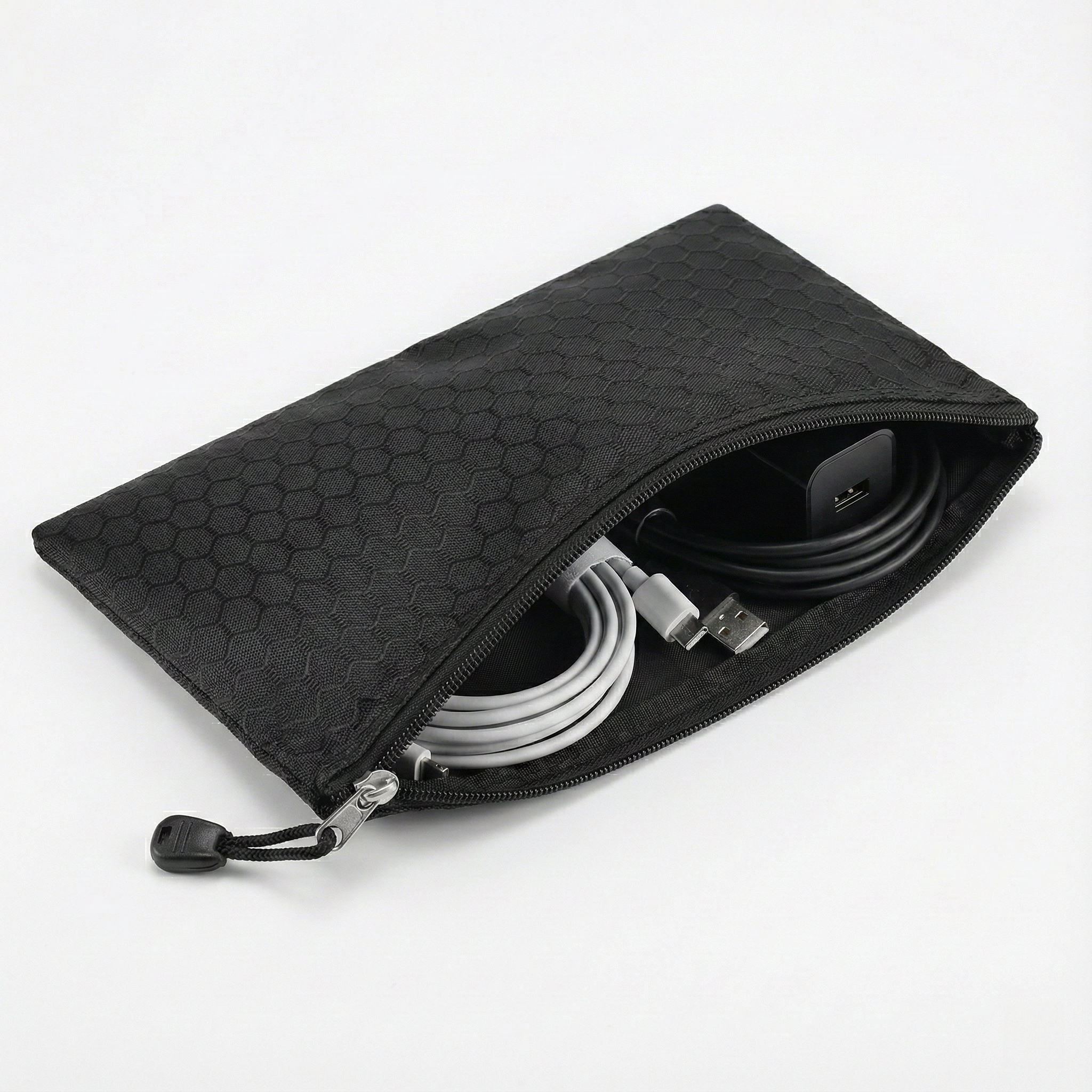 Tech Accessories Organizer Pouch - Custodia multiuso in nylon Borsa per