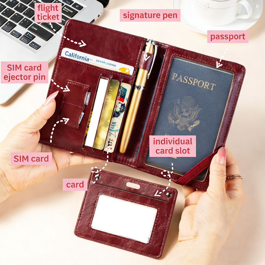 Porta passaporto e portafoglio - Useful Tech Accessories recensione e prezzo