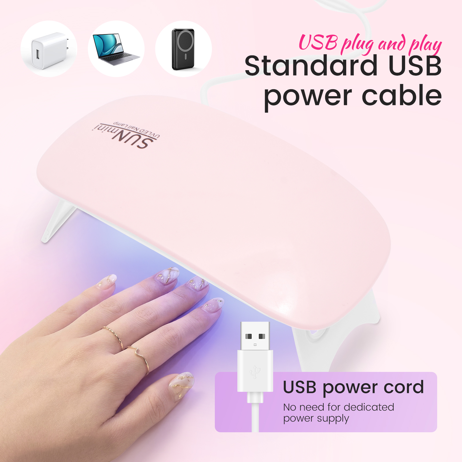 Lampada UV per Unghie, Asciuga - Unique Tech Accessories recensione e prezzo
