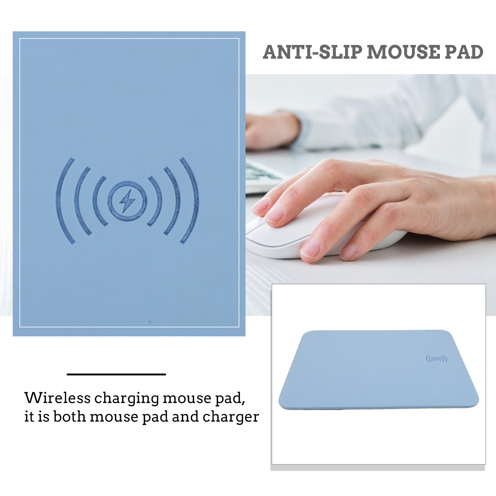 Tappetino Mouse con Ricarica W - Mouse Charging Pad recensione e prezzo