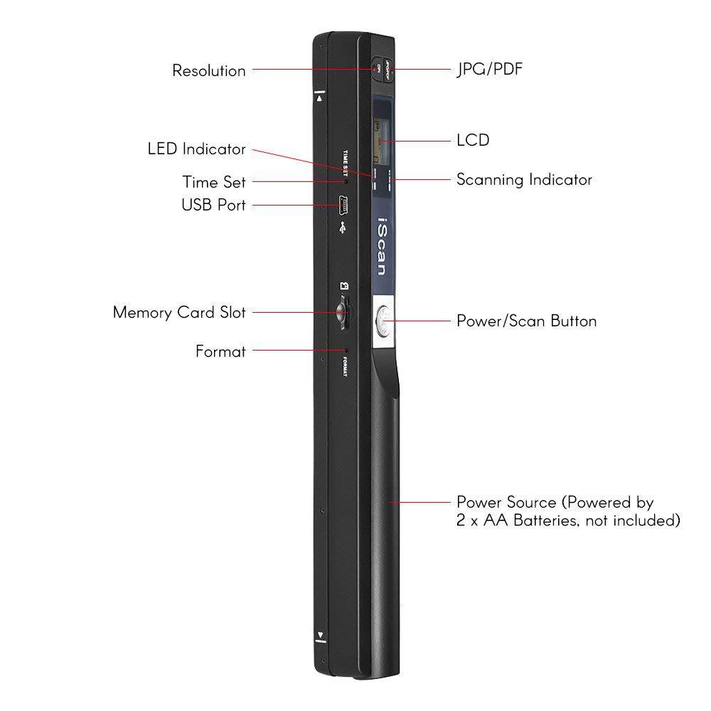 Scanner portatile iScan per do - Document Scanner Portable recensione e prezzo