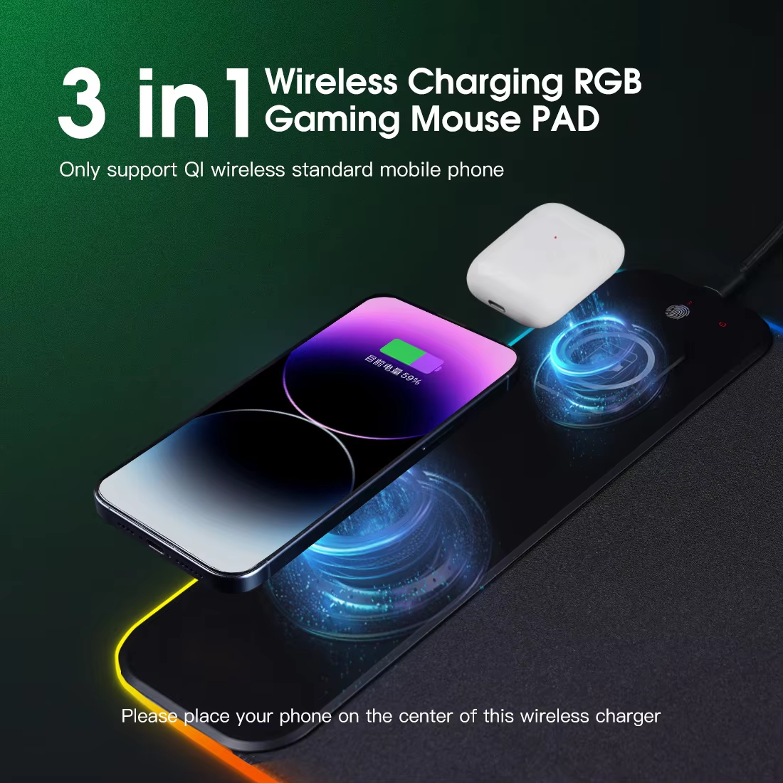 Per tappetino per mouse person - Mouse Charging Pad recensione e prezzo