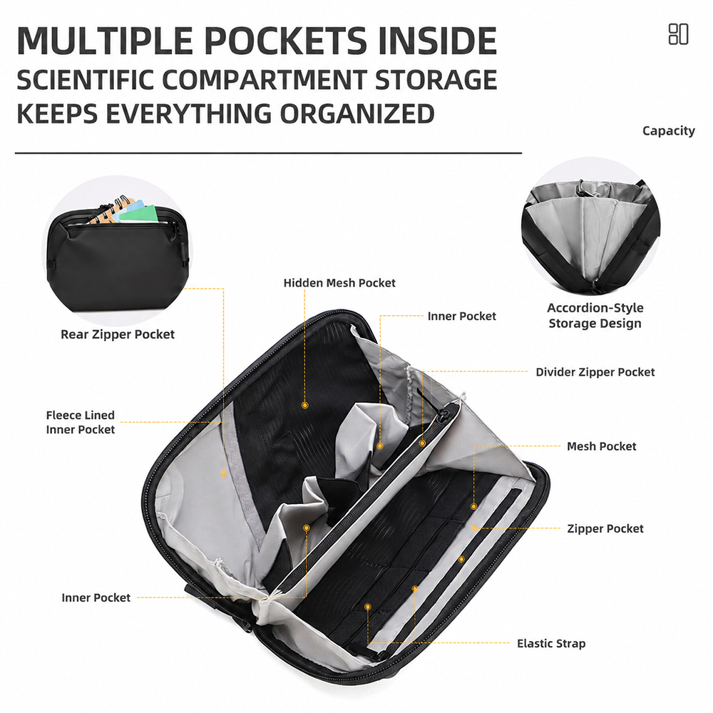 Borsa per Accessori Elettronic - Tech Accessories Travel Organizer Pouch recensione e prezzo