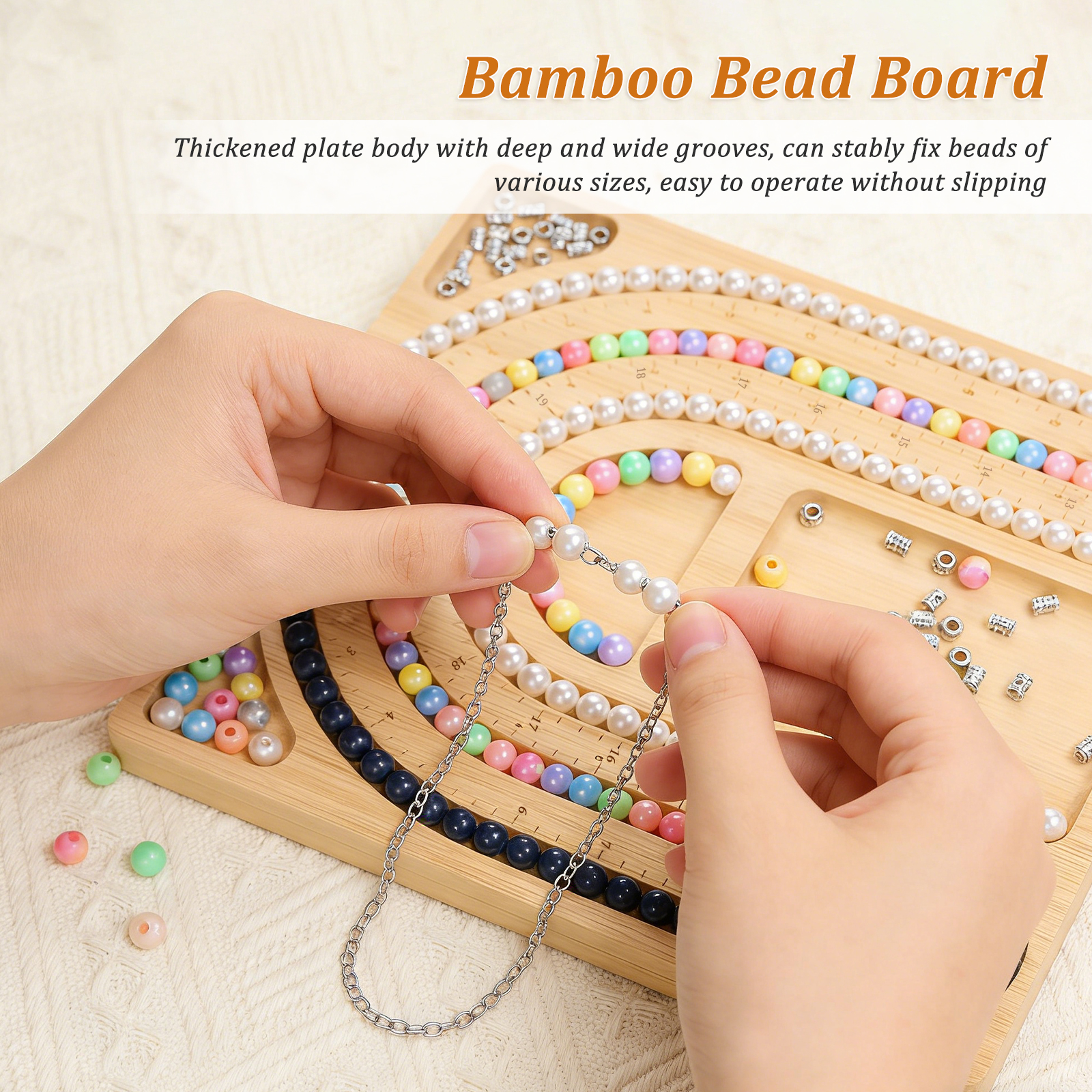Vassoio in bambù per perline,  - Unique Tech Accessories recensione e prezzo