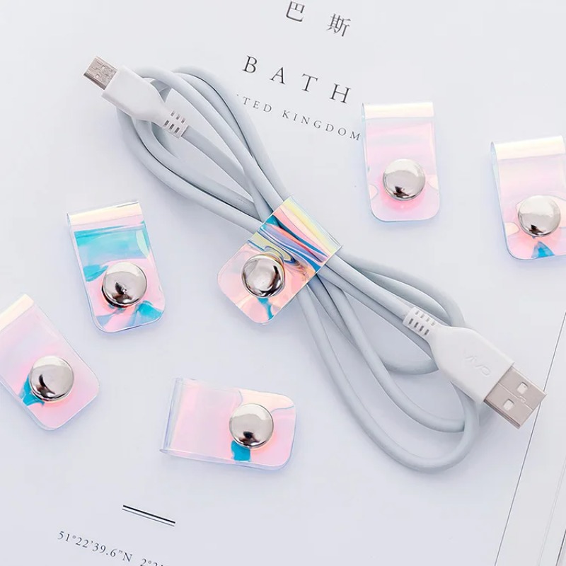 5 pezzi INS Laser PVC Starp ca - Travel Cable Organizer recensione e prezzo