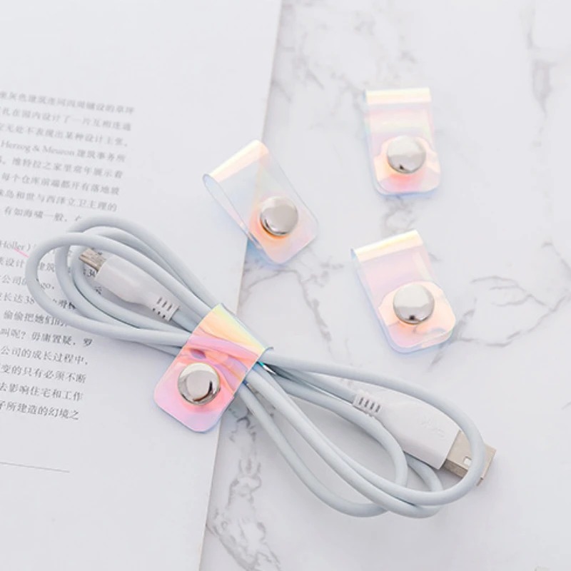 5 pezzi INS Laser PVC Starp ca - Travel Cable Organizer recensione e prezzo