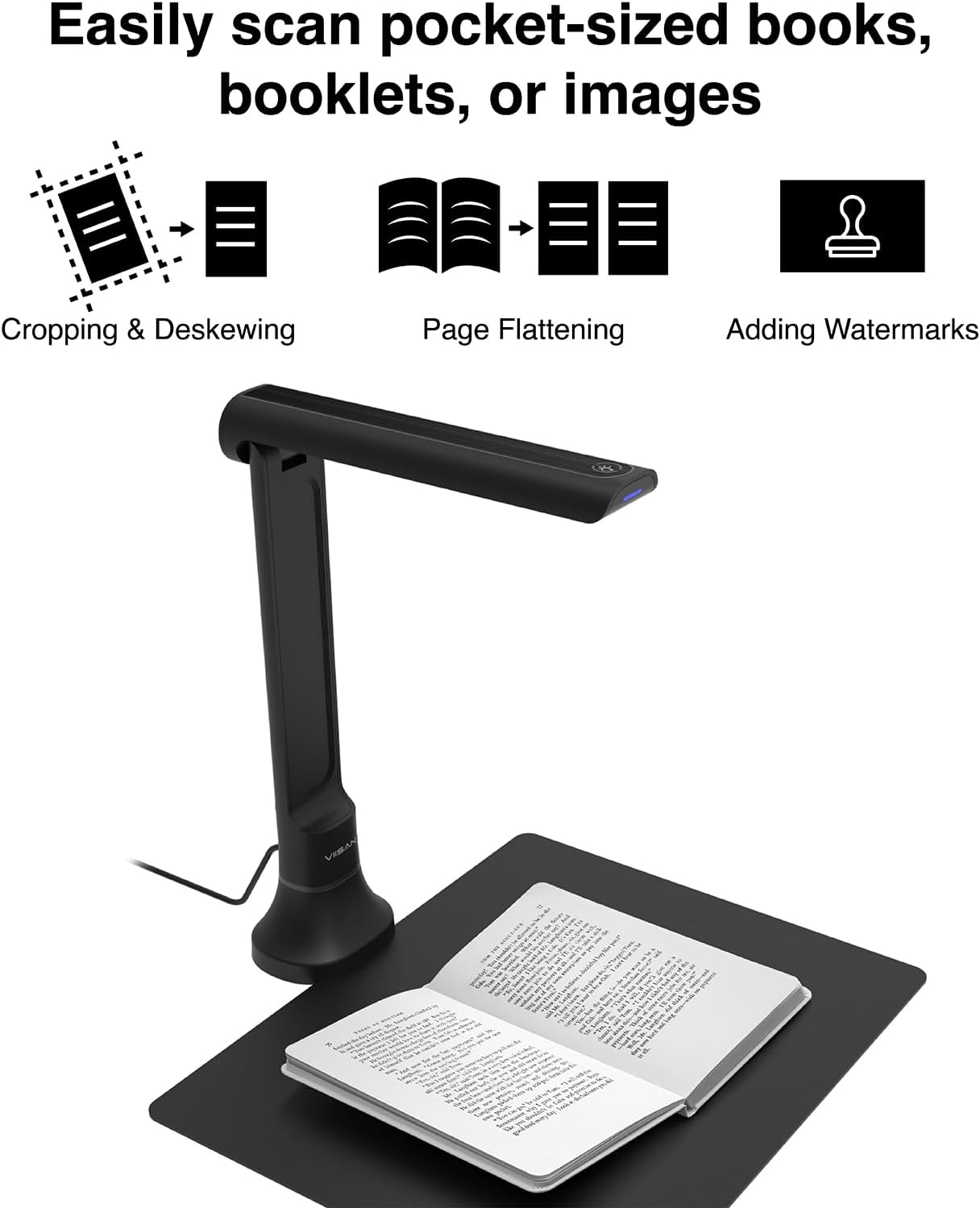 VIISAN DB8401 Fotocamera per D - Document Scanner Portable recensione e prezzo