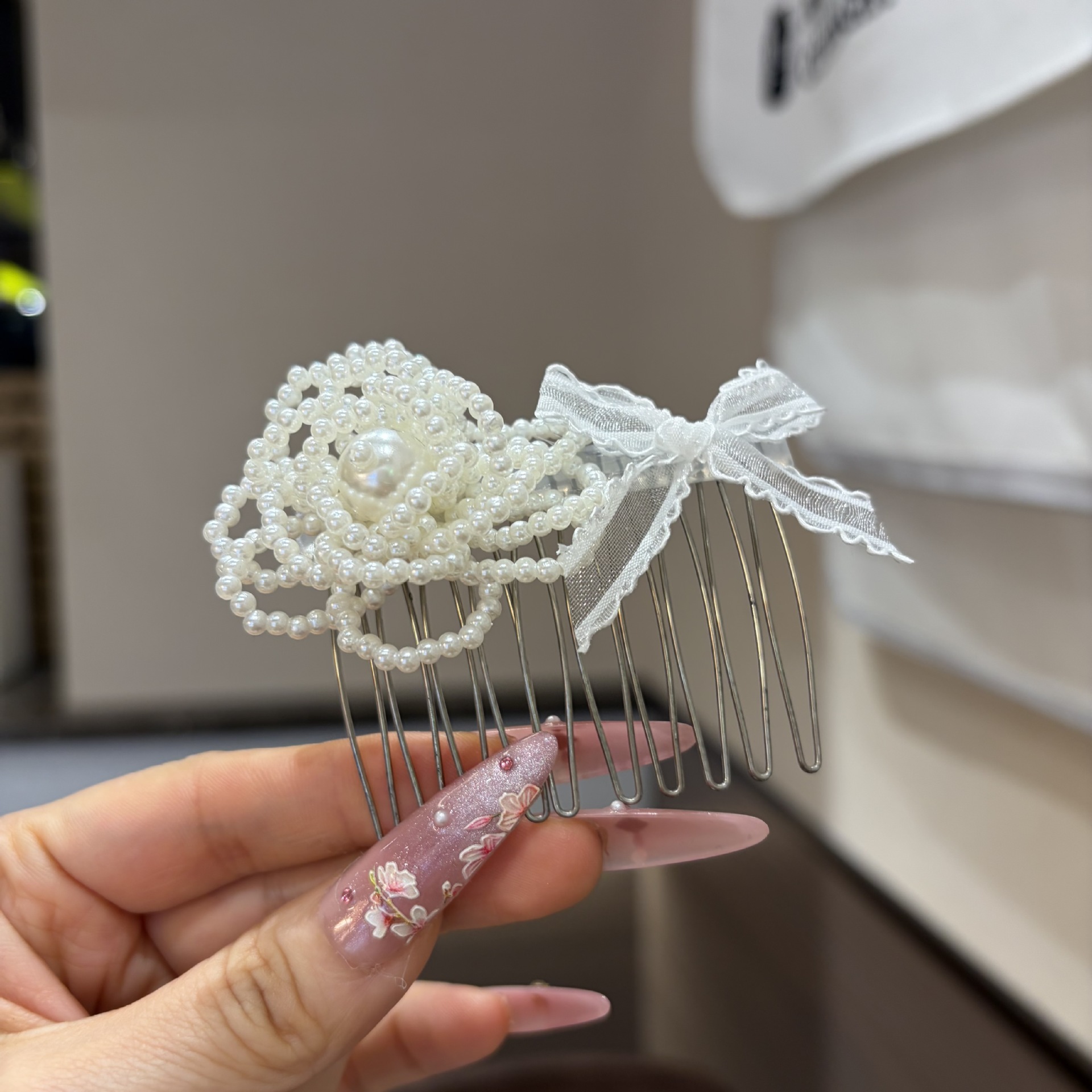 Pettine floreale alla moda con - Hi Tech Accessories recensione e prezzo