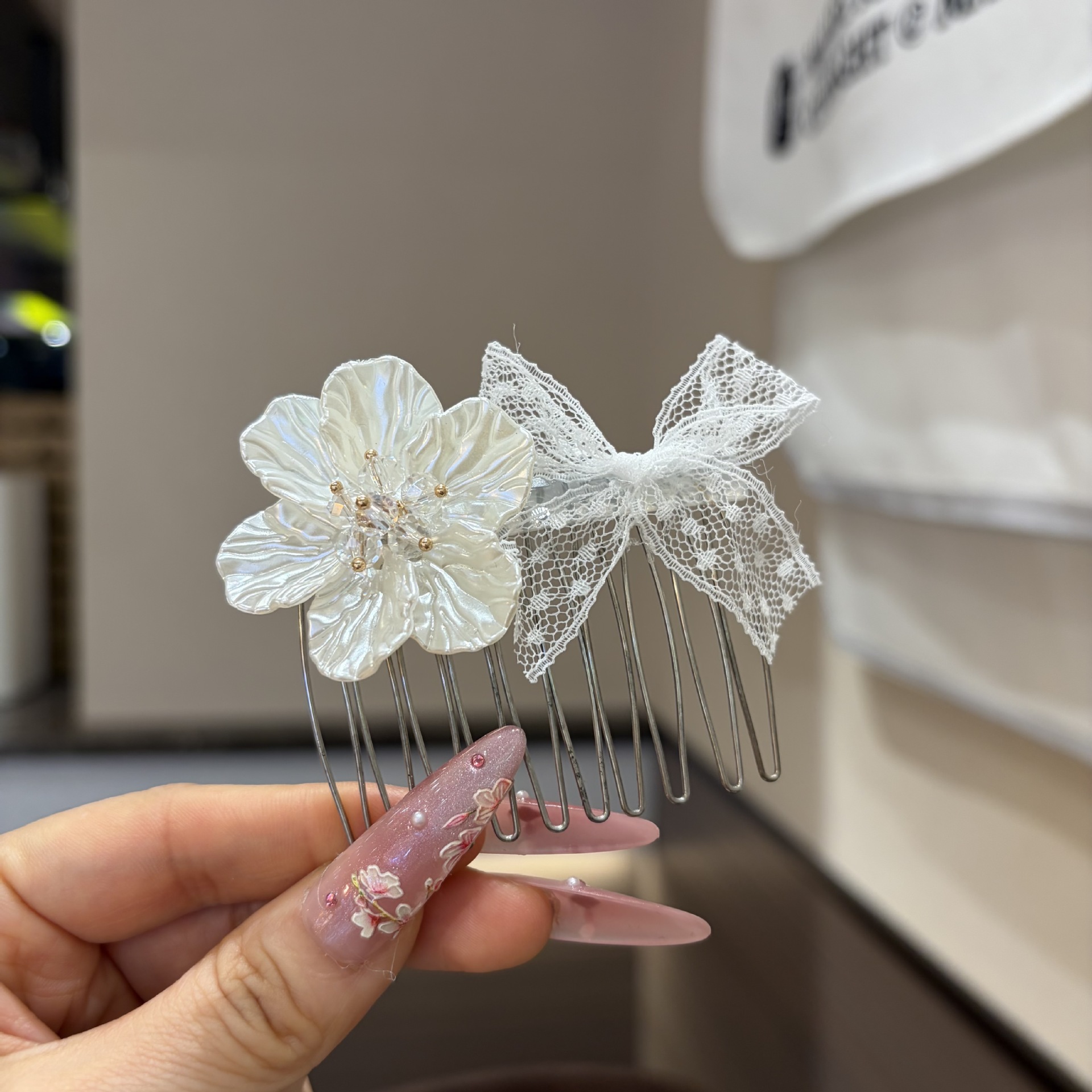 Pettine floreale alla moda con - Hi Tech Accessories recensione e prezzo