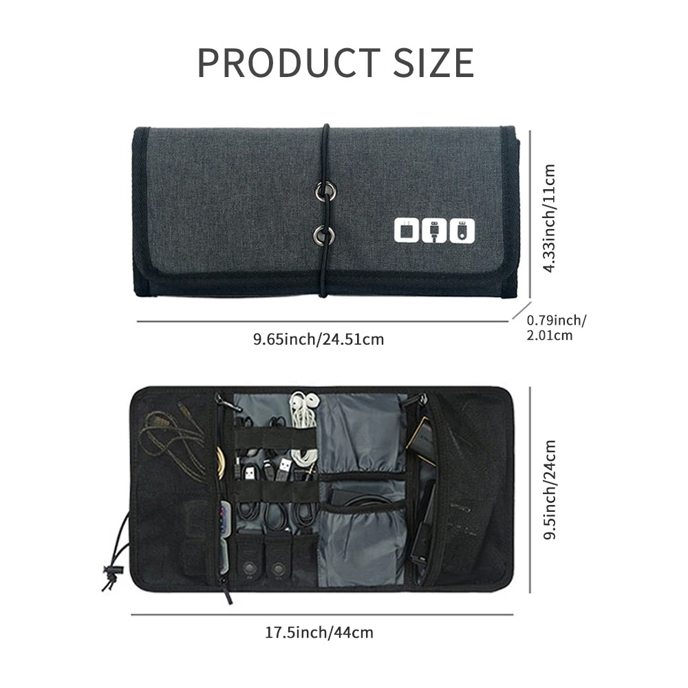 Custodia per cavo per organize - Tech Accessories Travel Organizer Pouch recensione e prezzo
