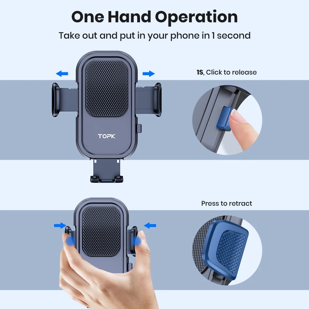 TOPK Supporto per telefono per - Mobile Tech Accessories recensione e prezzo