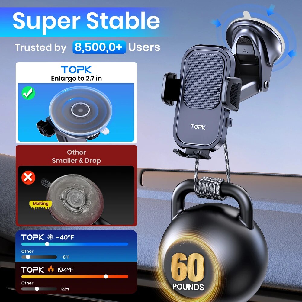 TOPK Supporto per telefono per - Mobile Tech Accessories recensione e prezzo