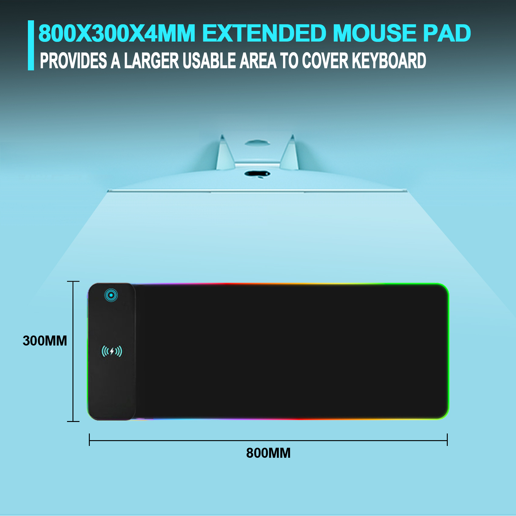 Tappetino per mouse da gioco R - Mouse Charging Pad recensione e prezzo